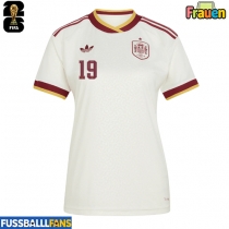 Spanien Lamine Yamal #19 Auswärtstrikot Frauen WM 2026 Kurzarm